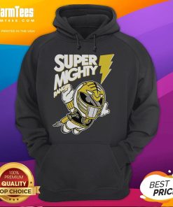 Awesome Super Mighty Ranger Warrior Hoodie in vibrant colors, perfect for fans of heroic adventure and style.