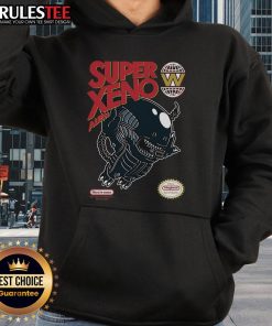 Awesome Super Xeno Alien Hoodie featuring vibrant alien graphics and a cozy design, perfect for sci-fi fans.