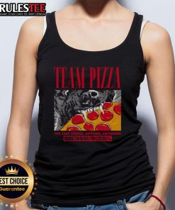 Awesome Team Pizza tank top: the easy choice for casual wear anytime, anywhere, featuring a fun pizza graphic design.