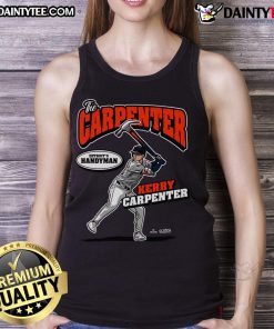 Awesome The Carpenter Kerry Carpenter MLBPA Tank Top showcasing a stylish design for baseball fans and athletes.