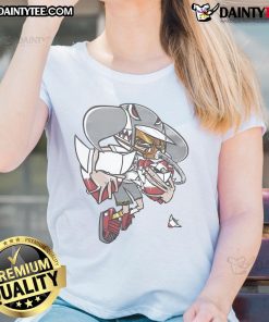 Awesome The Gimme Project The Sky Is Falling ladies tee featuring a stylish design and vibrant colors, perfect for casual wear.