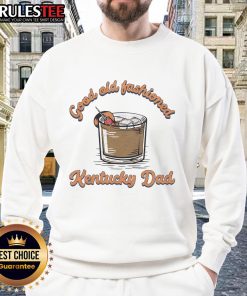 Awesome Good Old Fashioned Kentucky Dad Sweatshirt in navy, featuring classic design perfect for any dad.
