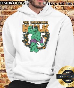 Alt Text: Awesome The Incredible Hulk Hoodie featuring vibrant green design and iconic Hulk graphics, perfect for fans.