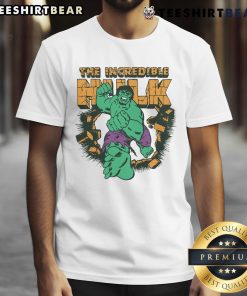 Awesome The Incredible Hulk T-Shirt featuring a vibrant Hulk graphic, perfect for Marvel fans and comic book lovers.