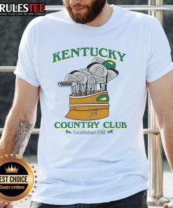 Awesome The Kentucky Country Club Established 1792 Golf T-Shirt featuring classic design and vibrant colors for golf enthusiasts.