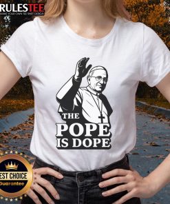 Awesome Pope Leo XIV Ladies Tee featuring a vibrant design celebrating the pope's charisma and style.