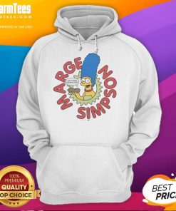 Awesome The Simpsons Marge hoodie with 'I Just Think Theyre Neat' design, perfect for fans of the show.