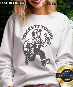 Awesome Trickett England Tuning Sweatshirt in stylish design, perfect for casual wear and showcasing British pride.
