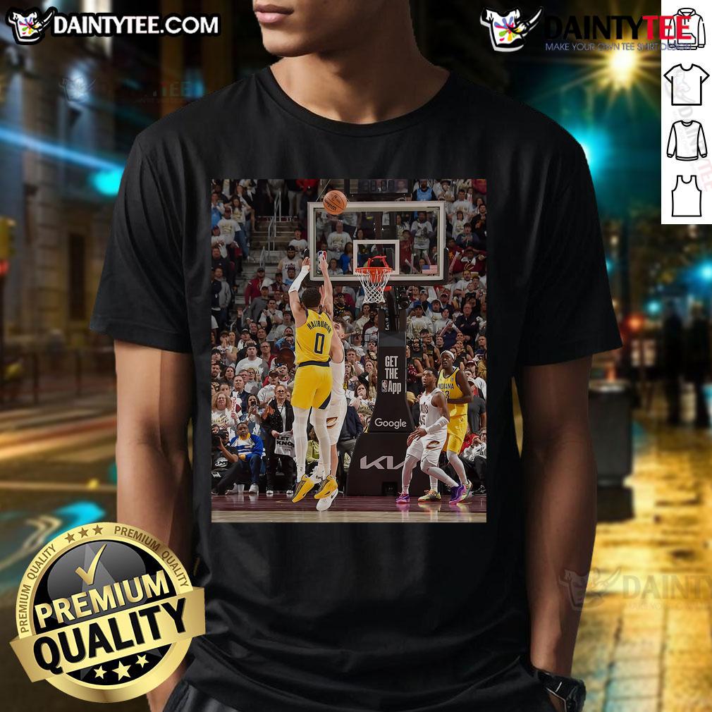 Awesome Tyrese Haliburton Indiana Pacers 2025 Nba Game Frames T Shirt Awesome Tyrese Haliburton Indiana Pacers 2025 NBA Game Frames T-Shirt showcasing vibrant team colors and player graphics.