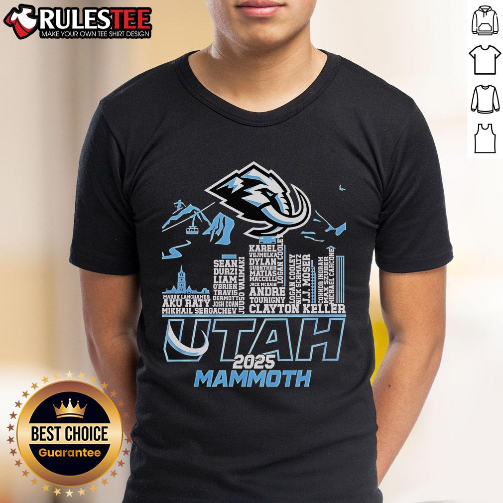 Awesome Utah Mammoth Skyline Name 2025 T Shirt Awesome Utah Mammoth Skyline Name 2025 T-Shirt featuring a vibrant skyline design and stylish typography.