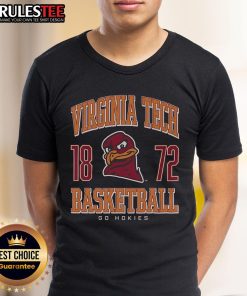 Awesome Virginia Tech Hokies Basketball T-Shirt featuring team colors and logo, perfect for fans and game day wear.