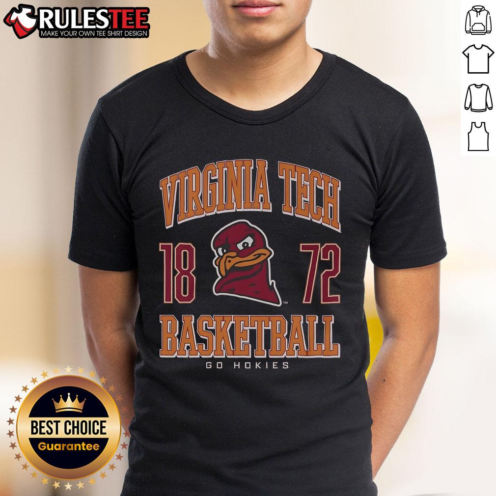 Awesome Virginia Tech Hokies Basketball T Shirt Awesome Virginia Tech Hokies Basketball T-Shirt featuring team colors and logo, perfect for fans and game day wear.