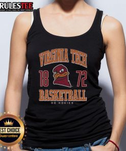 Alt Text: Awesome Virginia Tech Hokies basketball tank top, perfect for fans showcasing team spirit during games.