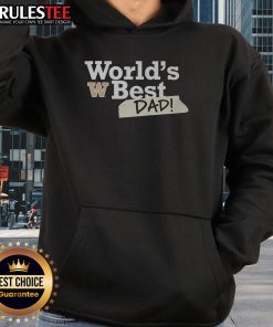 Awesome Washington Huskies World's Best Dad Hoodie in purple, perfect for proud dad fans of UW athletics.