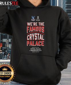 Awesome Were The Famous Crystal Palace Final Junior Hoodie in vibrant colors, perfect for young fans of the team.