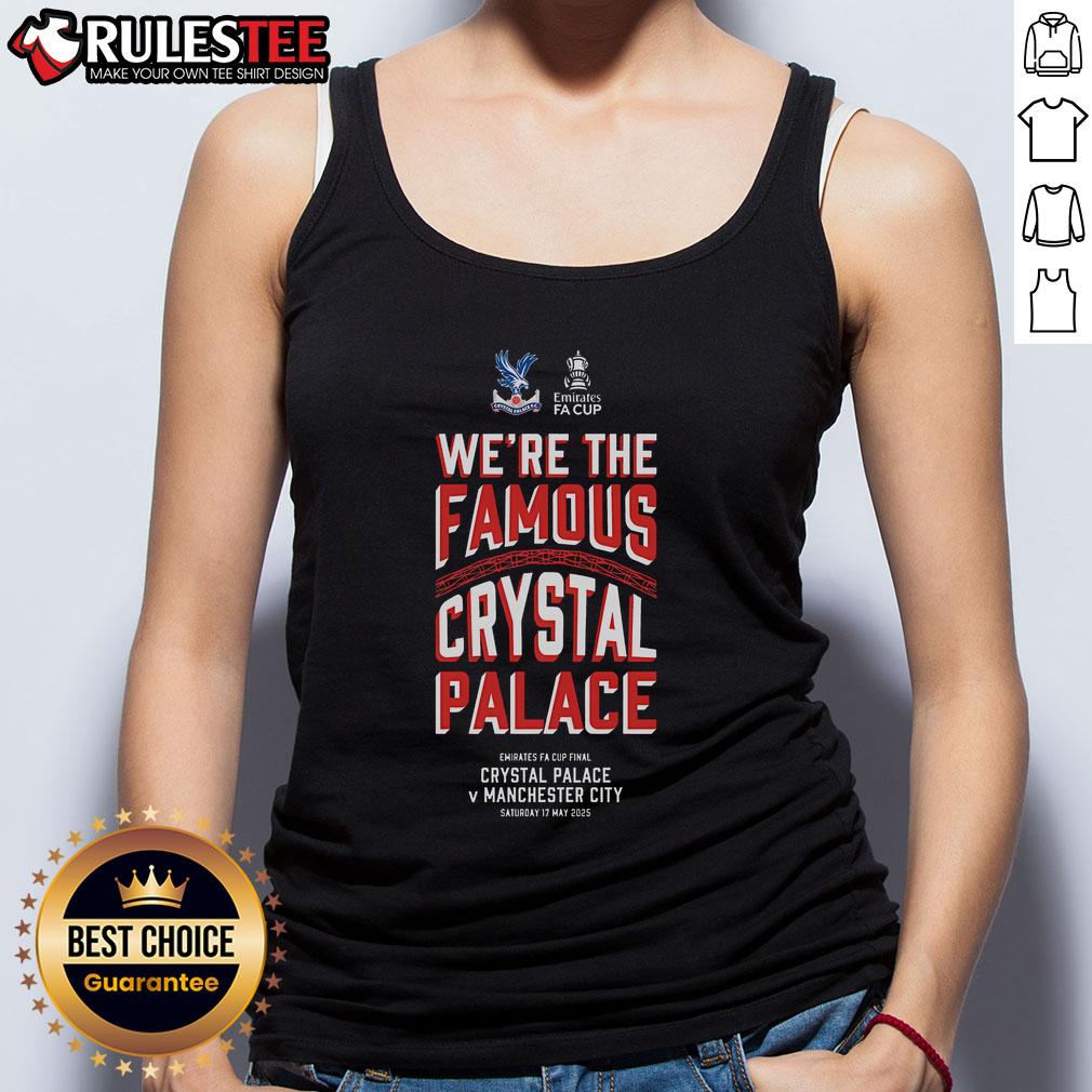 Awesome We'Re The Famous Crystal Palace Final Junior Tank Top Awesome Were The Famous Crystal Palace Final Junior Tank Top featuring vibrant colors and stylish design for kids.