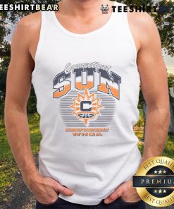 Awesome WNBA Connecticut Sun pick and roll tank top featuring vibrant team colors and stylish design for fans.