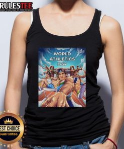 Awesome World Athletics Day Tank Top featuring vibrant colors and a sporty design for athletic enthusiasts.