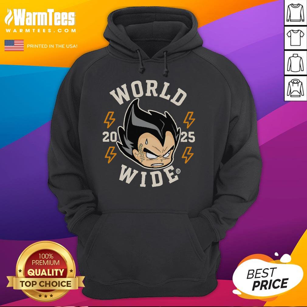 Awesome World Wide Vegeta 2025 Hoodie Awesome World Wide Vegeta 2025 Hoodie featuring vibrant design and comfortable fit for Dragon Ball fans.