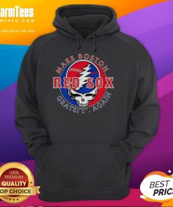 Good Make Boston Red Sox Grateful Again hoodie in red, featuring the iconic team logo and stylish design for fans.