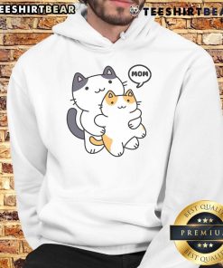 Cute Best Cat Mom Ever Hoodie in cozy fabric, perfect for cat lovers showcasing their love for felines.
