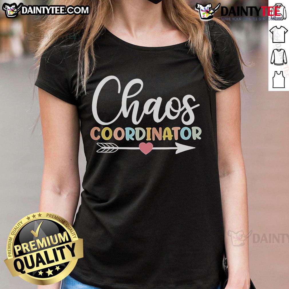 Cute Best Tie Dye Chaos Coordinator Ladies Tee Alt Text: Cute Best Tie Dye Chaos Coordinator Ladies Tee in vibrant colors, perfect for casual wear and showcasing personality.