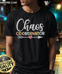 Alt Text: Cute best tie dye chaos coordinator t-shirt featuring vibrant colors and a fun design, perfect for stylish organization.