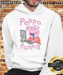 Cute cartoon pay pig hoodie featuring a playful pig design, perfect for cozy and fun casual outfits.