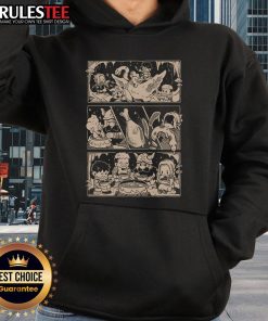 Alt Text: Cute Dungeon Feast Anime Hoodie featuring vibrant graphics and cozy design, perfect for anime enthusiasts and gamers.