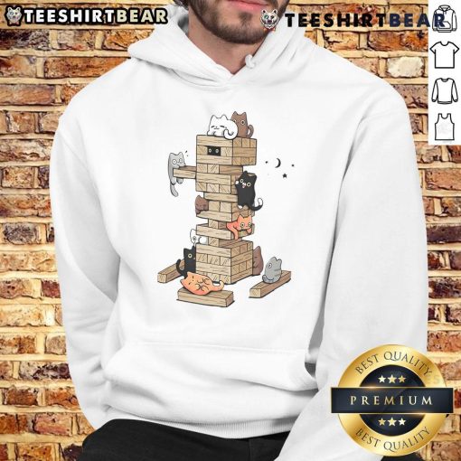 Alt Text: Adorable kittens gaming on a hoodie, featuring vibrant colors and a playful design, perfect for cat lovers and gamers.