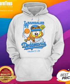 Adorable Cute Garfield Sangales Dodgeronis Meatball hoodie featuring vibrant colors and playful design for fans.