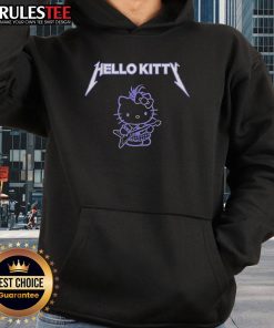 Adorable Cute Hello Kitty Forever Metal Hoodie featuring a vibrant design, perfect for fans of Hello Kitty fashion.
