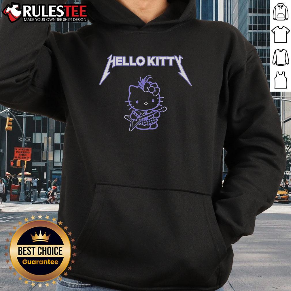 Cute Hello Kitty Forever Metal Hoodie Adorable Cute Hello Kitty Forever Metal Hoodie featuring a vibrant design, perfect for fans of Hello Kitty fashion.