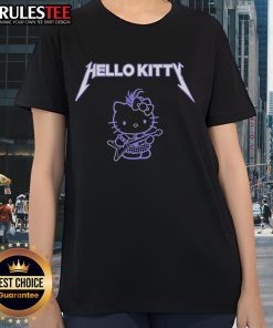 Cute Hello Kitty Forever metal ladies tee featuring a vibrant design and comfortable fit, perfect for fans.
