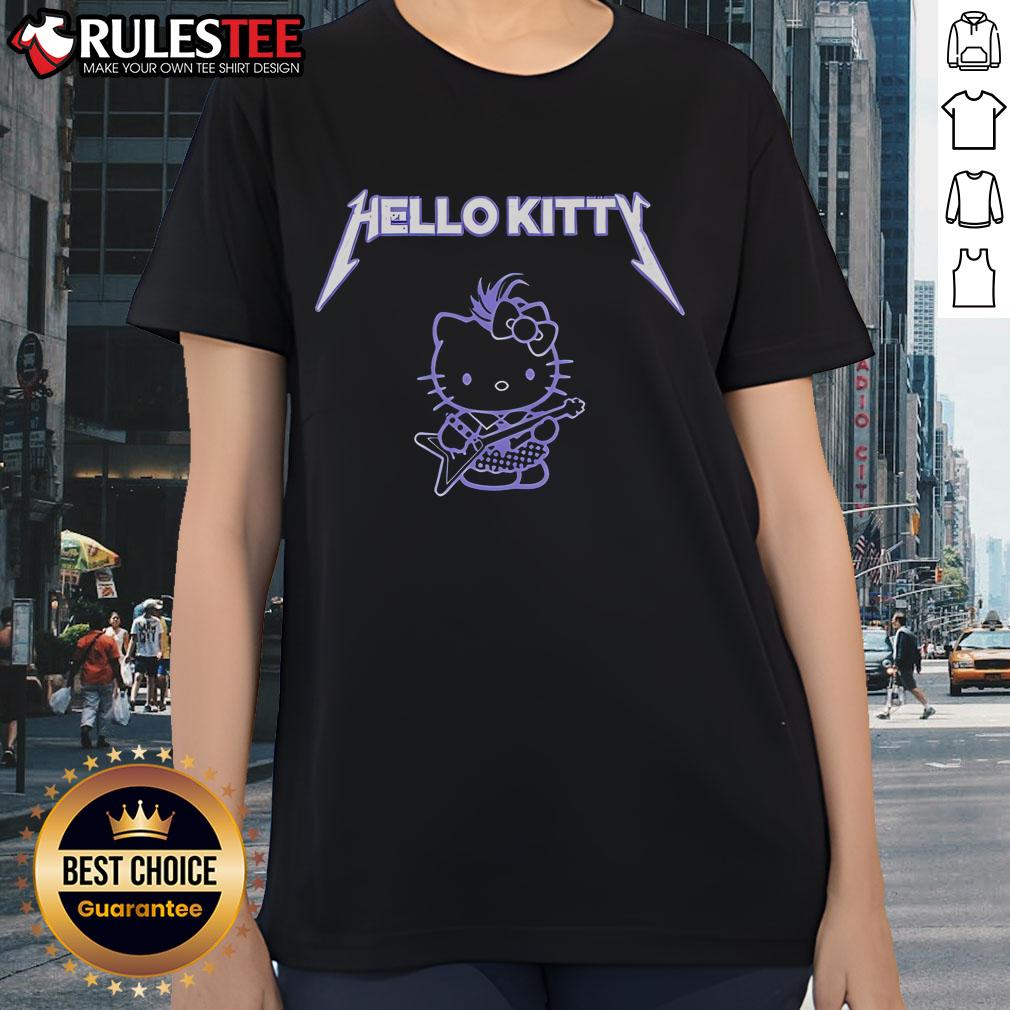 Cute Hello Kitty Forever Metal Ladies Tee Cute Hello Kitty Forever metal ladies tee featuring a vibrant design and comfortable fit, perfect for fans.