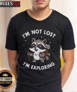 Alt Text: Cute I'm Not Lost, I'm Exploring T-Shirt featuring playful design, perfect for adventure lovers and explorers.