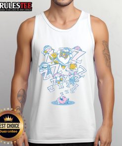Cute Kirby tank top featuring 'Our Dreams Will Carry Us' design, perfect for fans and stylish summer wear.