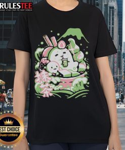 Alt Text: Cute Matcha Made in Heaven ladies tee featuring a vibrant green design, perfect for tea lovers and casual wear.