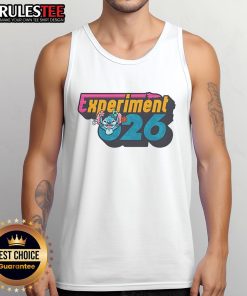 Cute Stitch Experiment 626 tank top featuring vibrant colors and a playful design inspired by Lilo & Stitch.