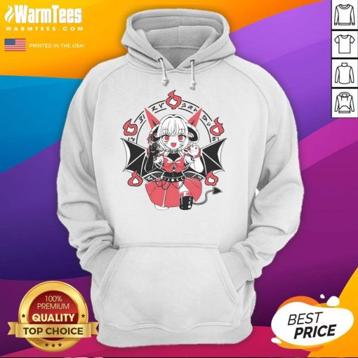 Alt Text: Cute Textilgremlin Vorbestellung Lightmotif Waifu Hoodie featuring vibrant colors and a playful design for fans.