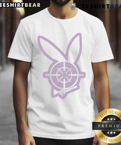Alt Text: Cute Vamachara Crosshares Bunny T-Shirt featuring a playful bunny design on a vibrant background.