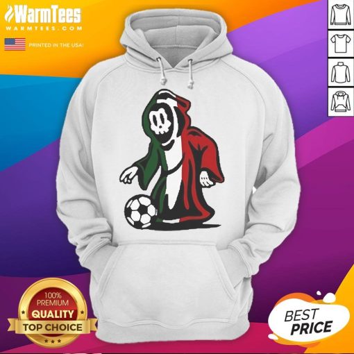 Cute Warren Lotas Futbol Baby Reaper Hoodie featuring a playful design for stylish infants.
