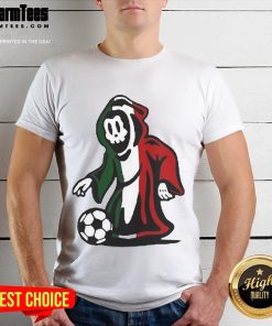 Alt Text: Cute Warren Lotas Ftbol Baby Reaper T-Shirt featuring a playful design perfect for young soccer fans.