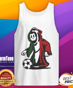 Cute Warren Lotas futbol baby reaper tank top featuring playful design for stylish infants, perfect for summer wear.