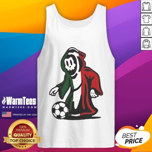 Cute Warren Lotas futbol baby reaper tank top featuring playful design for stylish infants, perfect for summer wear.