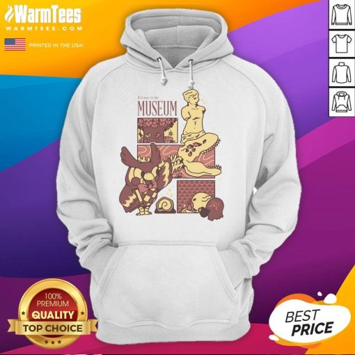 Alt Text: Cute Welcome to the Museum Connoisseur Hoodie featuring vibrant design and cozy fit, perfect for art lovers.