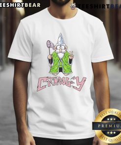 Funny Crawly Gnome T-Shirt featuring a playful gnome design perfect for whimsical and humorous outfit lovers.