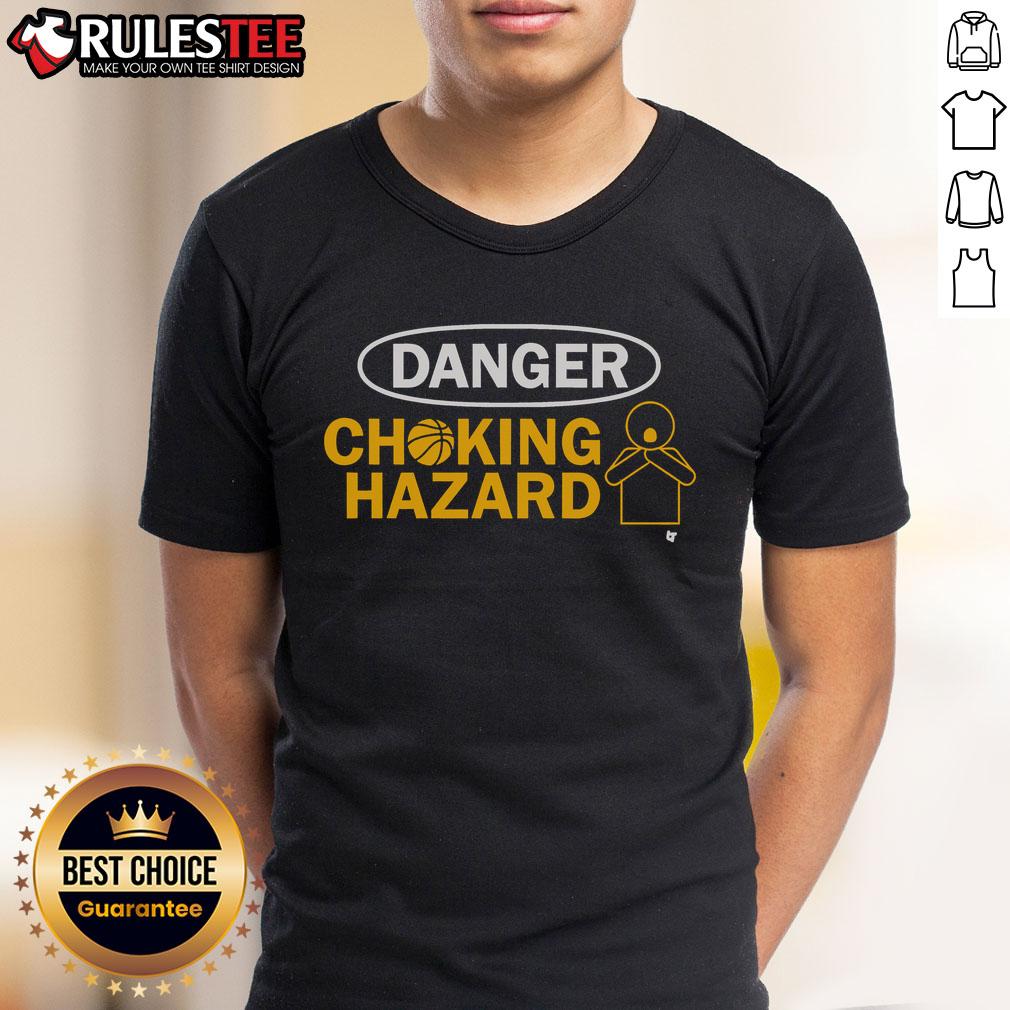 Funny Danger Choking Hazard T Shirt Funny Danger Choking Hazard T-Shirt featuring a humorous warning label graphic, perfect for playful and quirky fashion.
