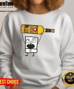 Funny Doodlebob Malort sweatshirt featuring a quirky design, perfect for fans of humor and unique fashion.