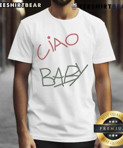 Funny Father Of The Bride Matty Banks Ciao Baby T-Shirt featuring a humorous design perfect for wedding celebrations.